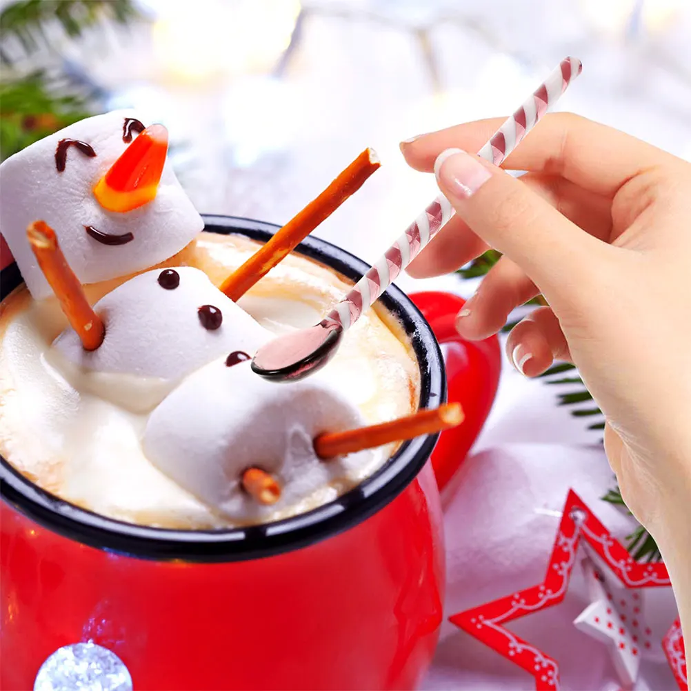 

2 Pcs Spoons Stained Glass Dessert Serving Long Desert High Temperature Resistance Creative Scoop