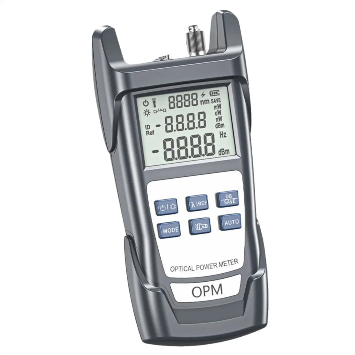 Fits for 10 Wavelengths Optical Power Meter OPM FTTH Fiber Optical Power Meter SC FC Interface Mini OPM -70-+10dbm