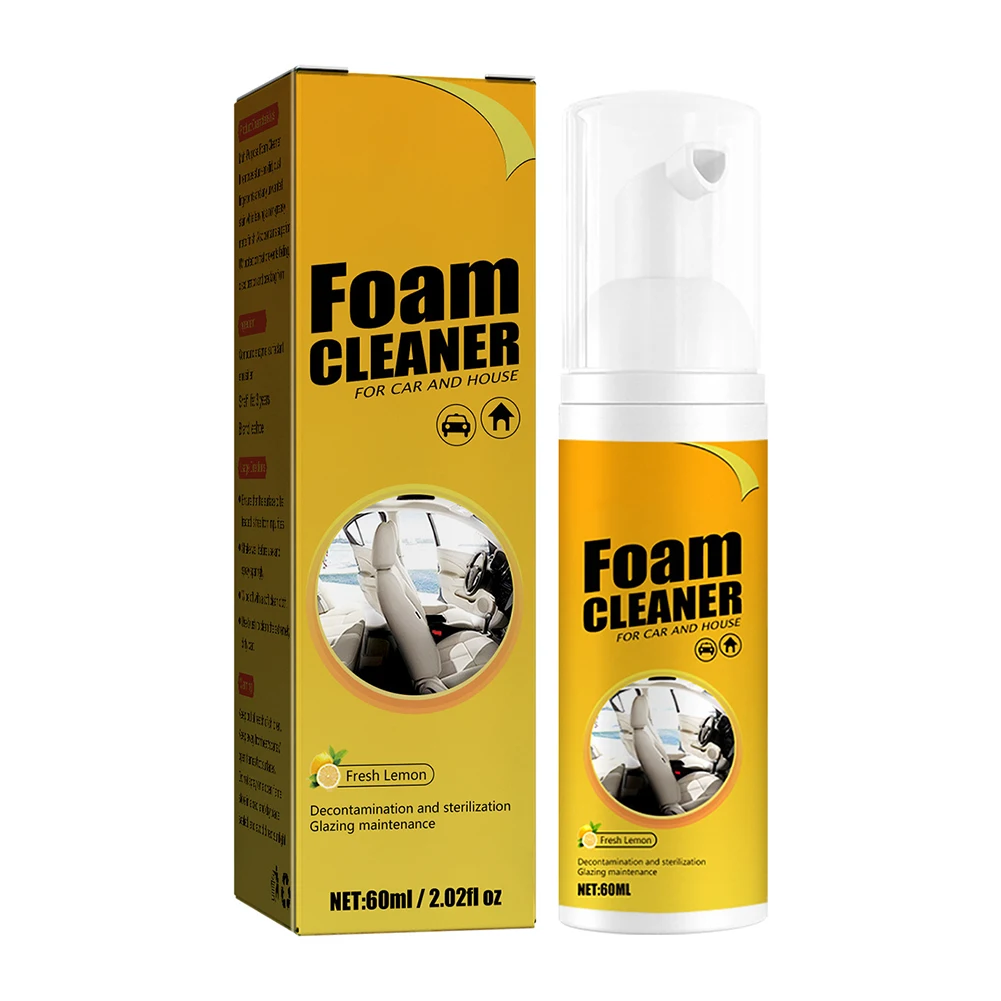 Multi-purpose Foam Cleaner Cleaning Agent Automotive Car Interior Seat Steering Decontamination Home Cleaners