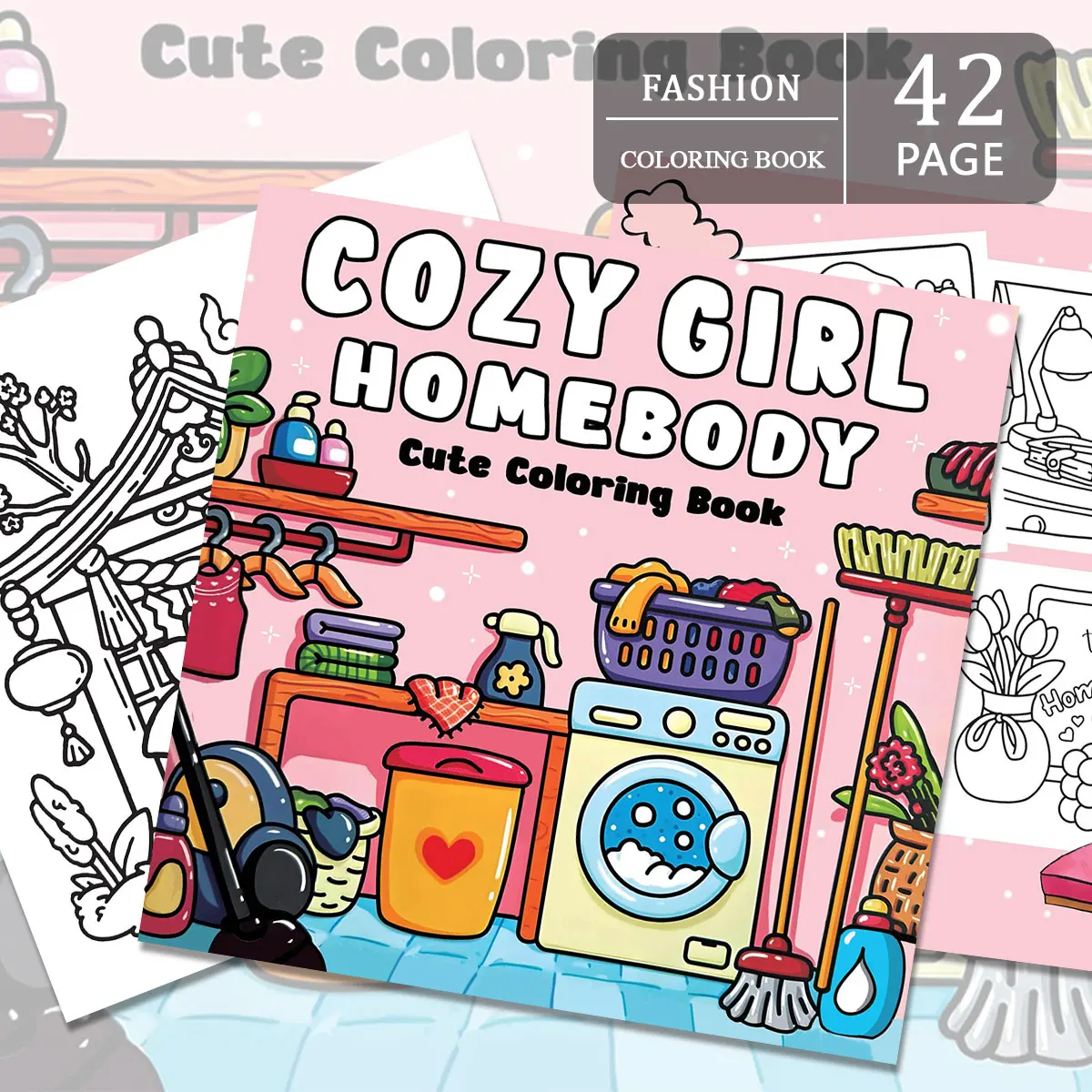 تشكيلة كتب التلوين للبالغين، فن إبداعي غريب الأطوار، تلوين سهل للوالدين - إبداع الطفل بنفسك في المنزل