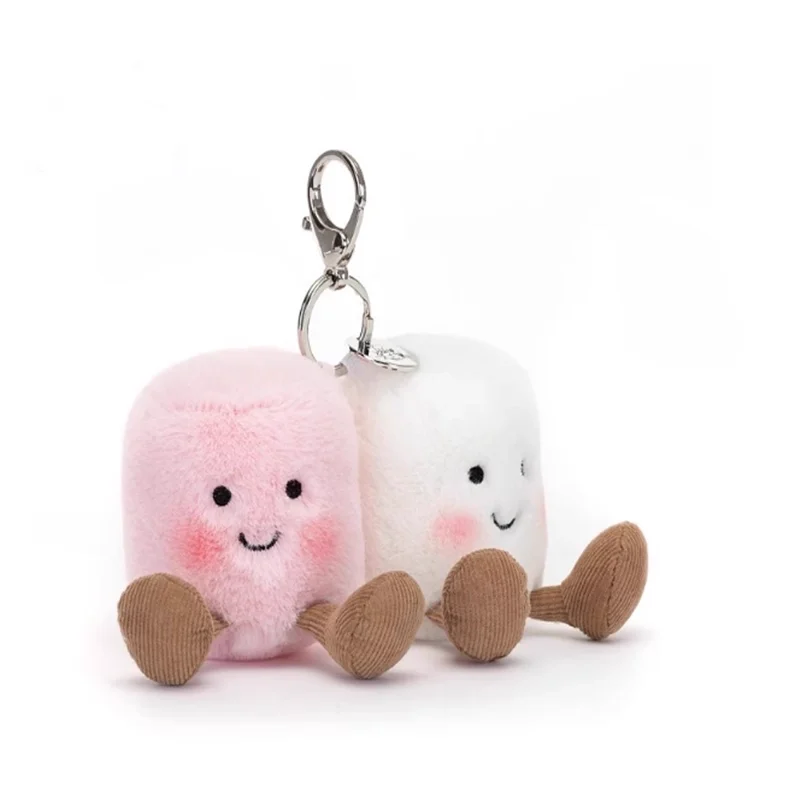 طلقة لطيف القط متعة القطن الحلوى أفخم + المفاتيح لطيف ديكور المنزل القط الكلب لعبة تفاعلية مهرجان الحيوانات الأليفة هدية #4