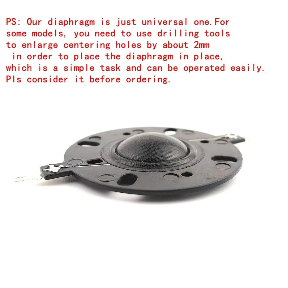 2PCS Tweeter Voice Coil Horn Tweeter Diaphragm Driver To Suit Tweeter 8 Ohm (For Dali Concept C25-G1/R)