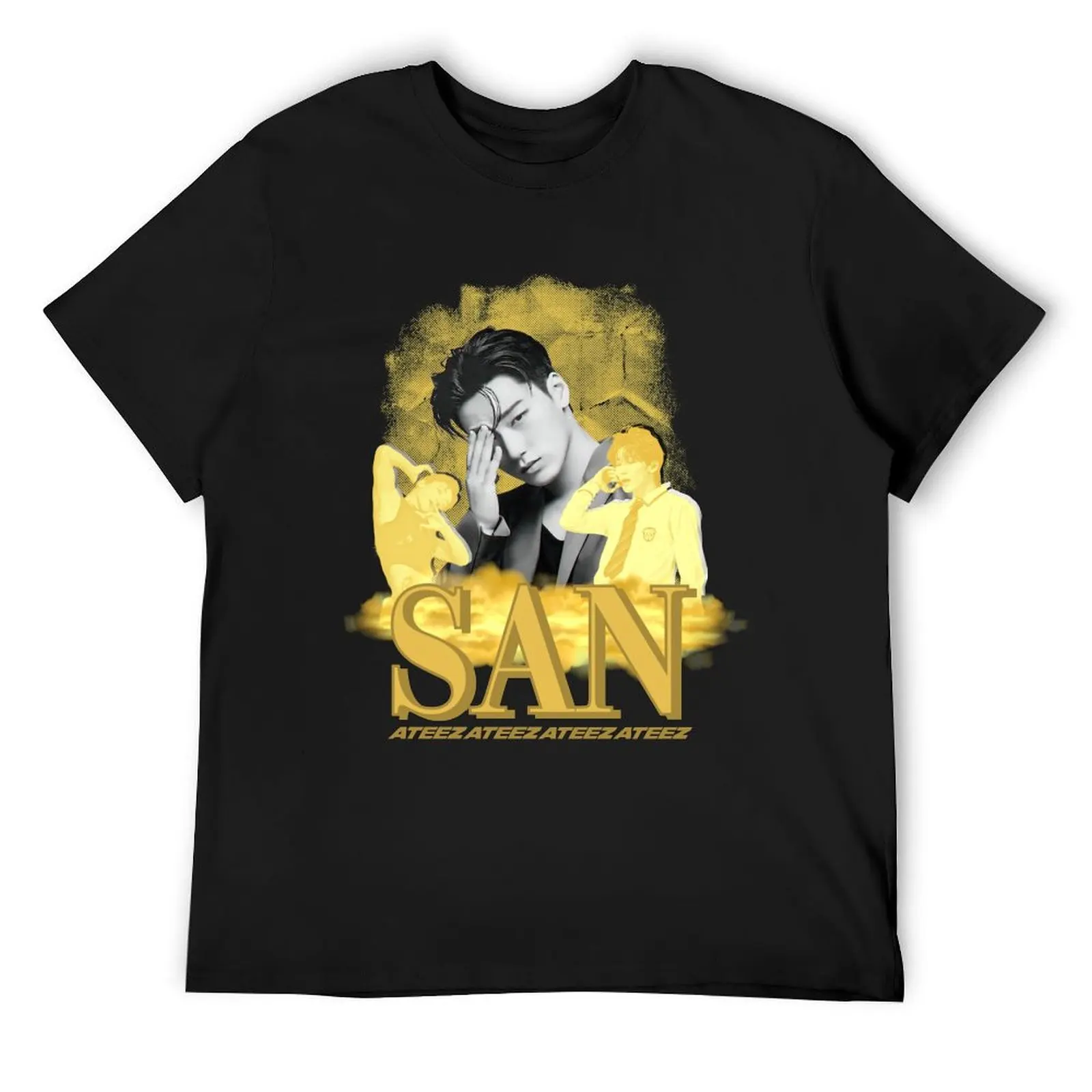 

icy vintage san T-Shirt blue archive tops mens vintage t shirts