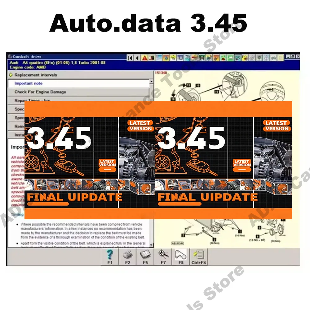 

Новый сканер Autodata 3,45 obd2, программное обеспечение для авторемонта, схемы проводки, данные с установкой видео, инструмент для авторемонта, работающий с MINI VCI