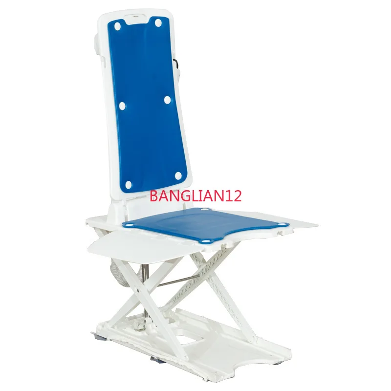 Lifting bath chair waterproof and non-slip the elderly disabled bath stool multi-functional folding
