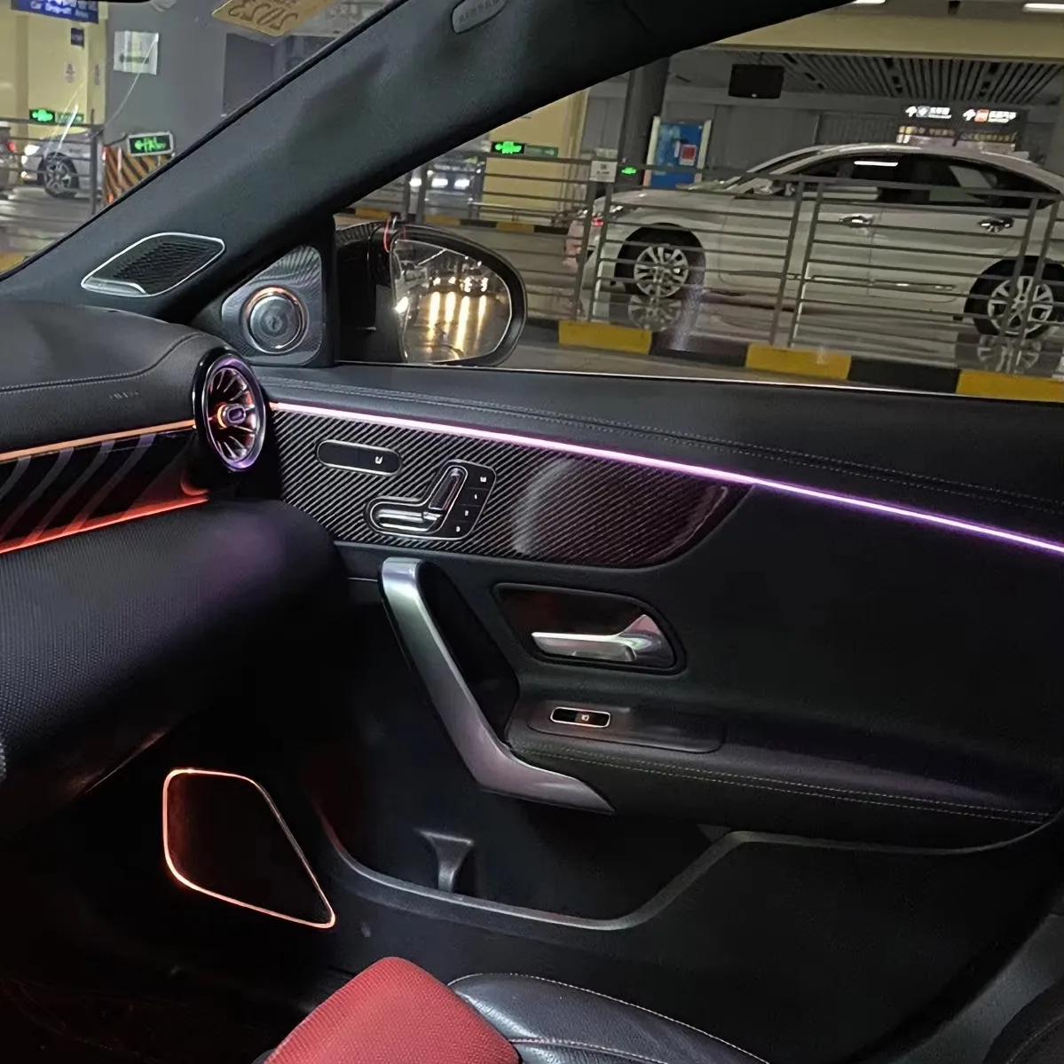 

64-Color Active Ambient Light for Benz A/B-Class CLA-Class C118 GLA/GLB-Class W247 Interior Upgrade New Condition