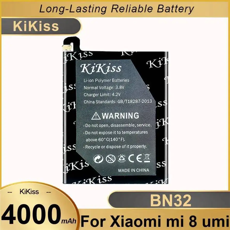 بطارية الهاتف المحمول BN32 مزود طاقة موثوق به لهاتف Xiaomi MI 8 بقدرة 4000 مللي أمبير في الساعة #1