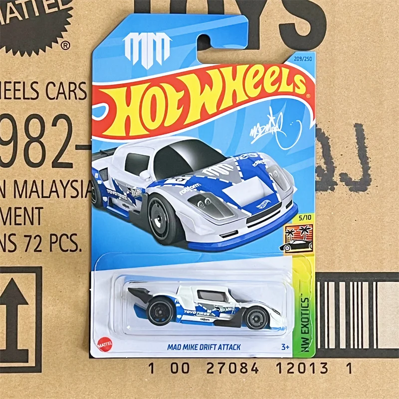 Hot Wheels Toy Car 1:64 Hotwheels Super Car MAD MIKE DRIFT ATTACK and More Birthday Gifts for Boys