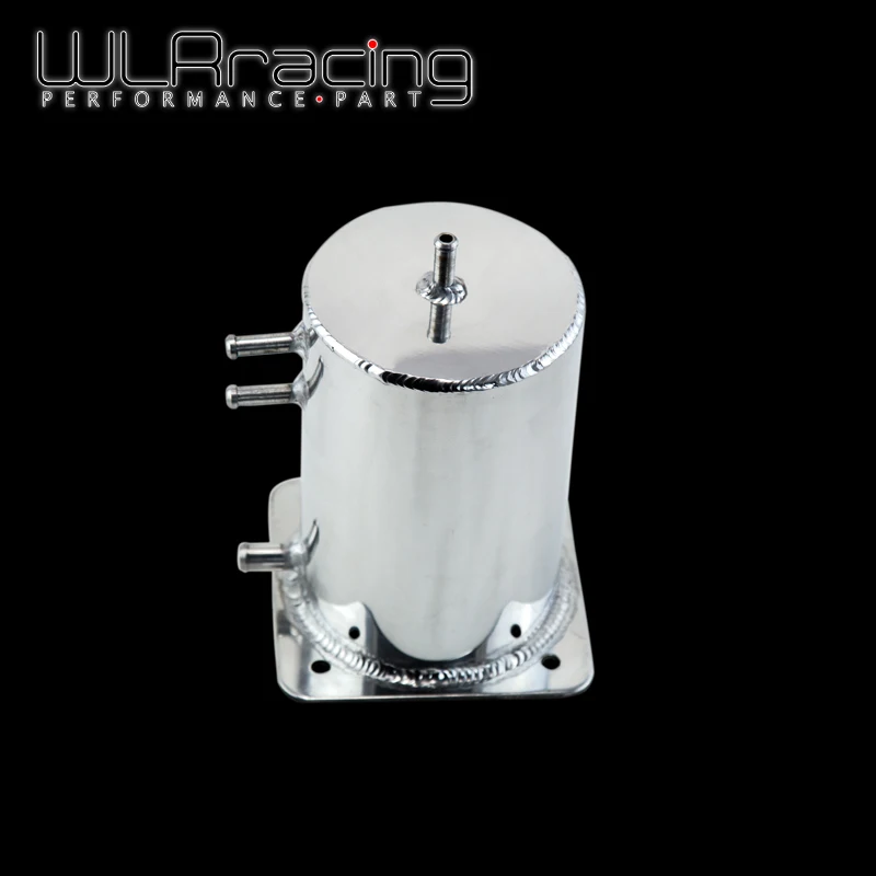 WLR - 10 Pieces Fuel Swirl Pot Alloy 1.5 LT Fuel Surge Tank For Motorsport Race Drift Rally Drag Car 9mm and 13mm Feed Pipe TK05