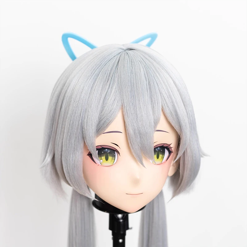 Customize Full Head Resin Cartoon Cosplay BJD Masks Japanese Character Anime Role Play Crossdress Kigurumi Masks