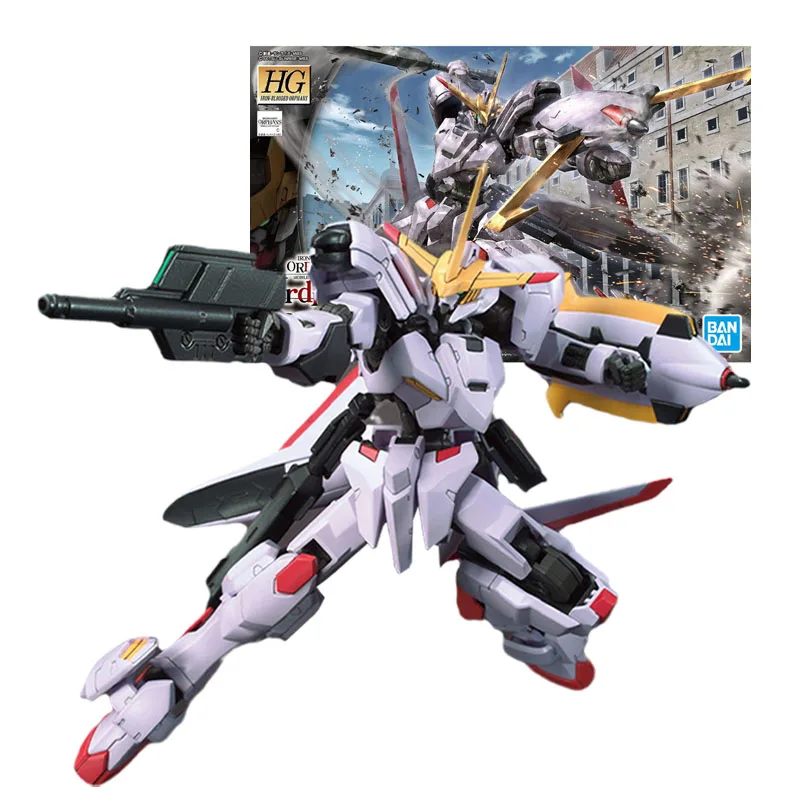 

Bandai Genuine Figure Gundam Model Kit Anime Figure HG IBO 1/144 Gundam Hajiroboshi Collection Gunpla Action Figure Boys Toys