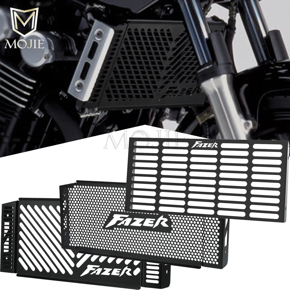 For Yamaha FZS600 FAZER / S FZS 600 Fazer S 1998 1999 2000 2001 2002 2003 2004 Motorcycle Aluminum Radiator Guard Grille Covers