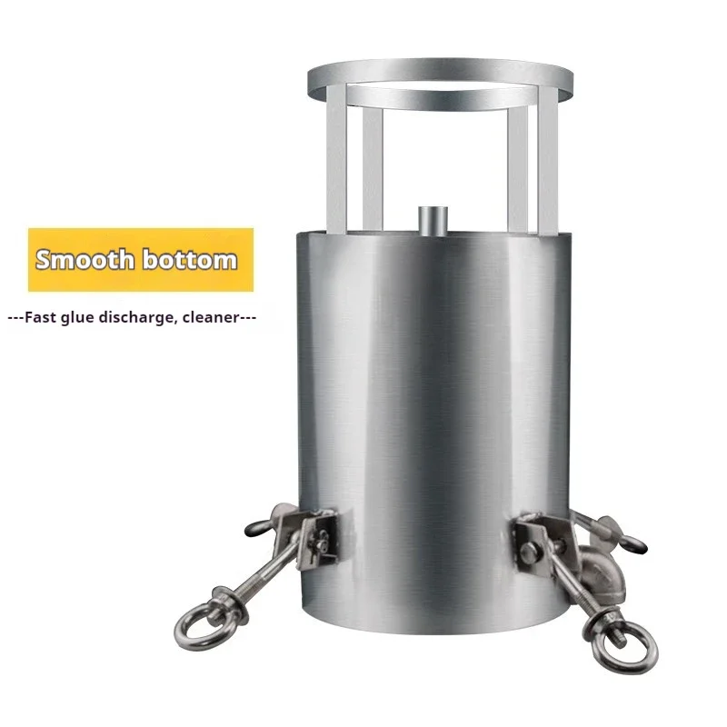 Electric Mixing Barrel 5L Pressure Barrel with Funnel Glue Storage Tank Pressure Tank Liquid Level Display Barrel Glue