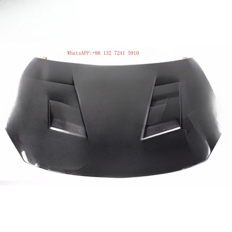 Style Real Carbon Fiber Front Hood Bonnet