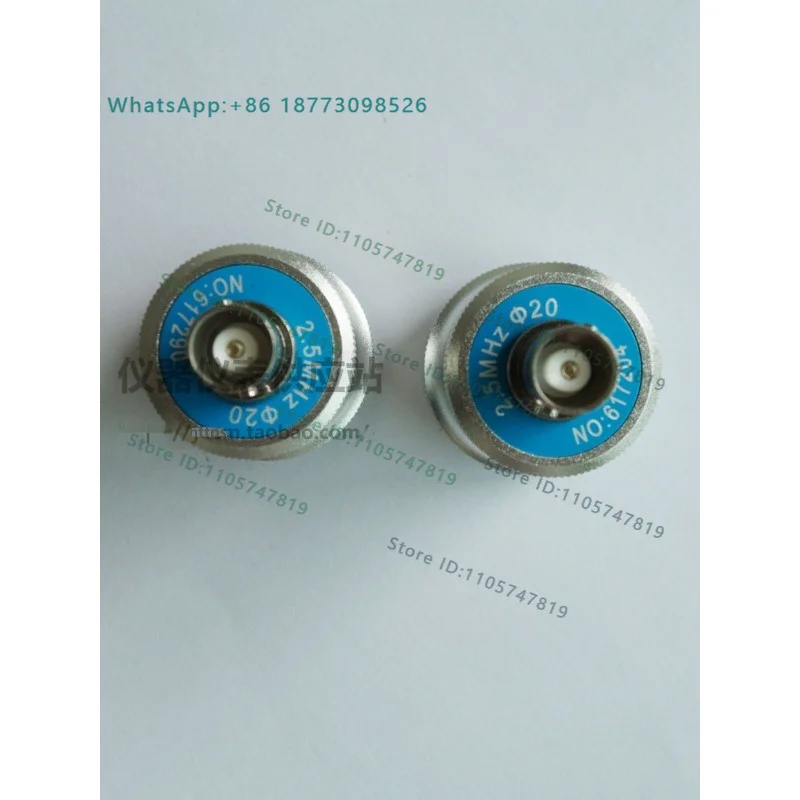 2.5P20 flaw detector single crystal probe metal flaw detection longitudinal wave transducer non-destructive testing