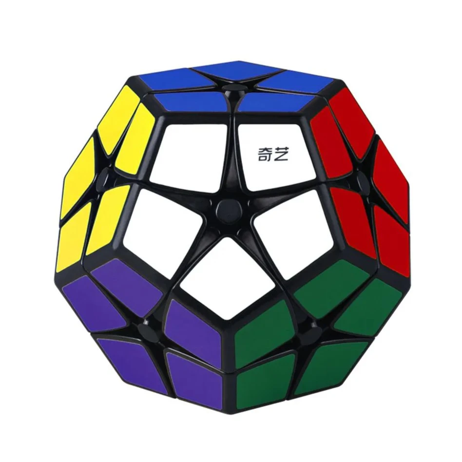 مكعب سحري QiYi Megaminxes ، ألعاب ألغاز تعليمية ، مكعب سريع للأطفال ، 12 وجهًا ، 2x2