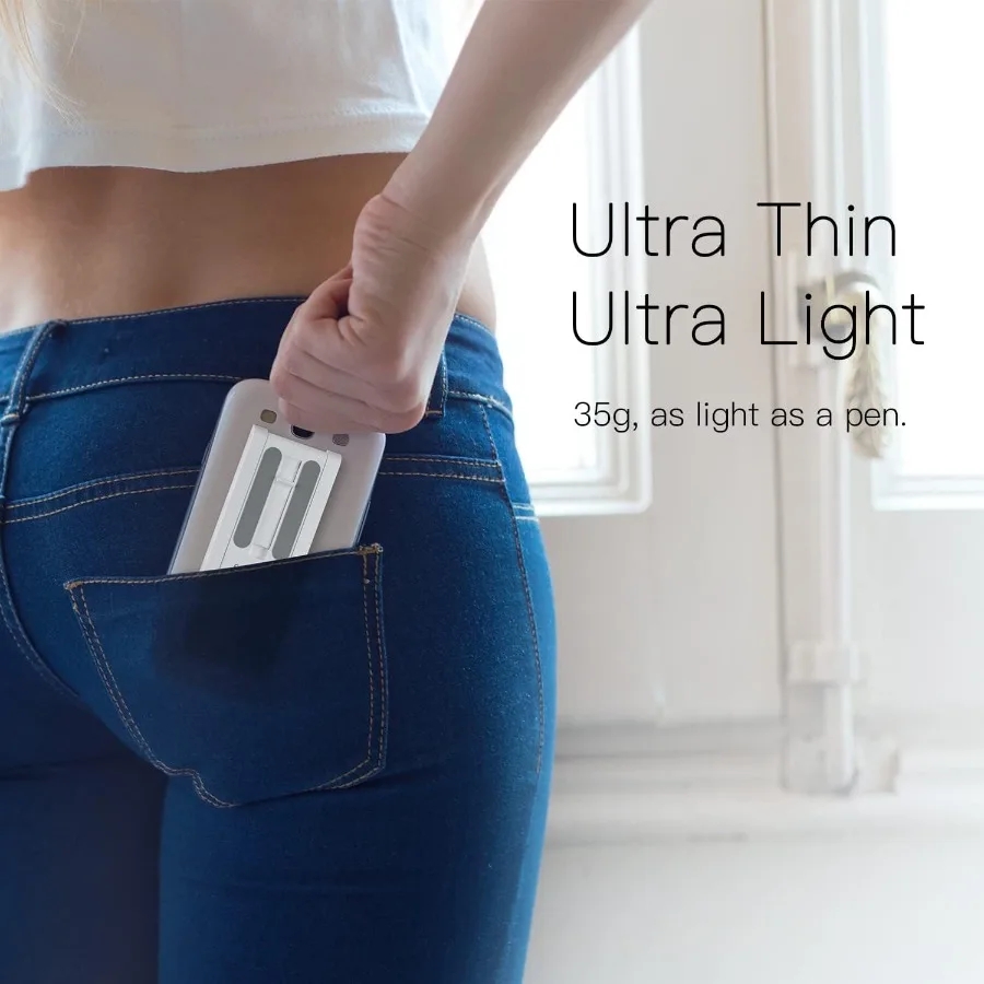 ESSAGER 2팩 접이식 미니 휴대폰 거치대, 책상용 조절 가능 휴대폰 홀더, 아이폰, 킨들, 스마트폰 호환