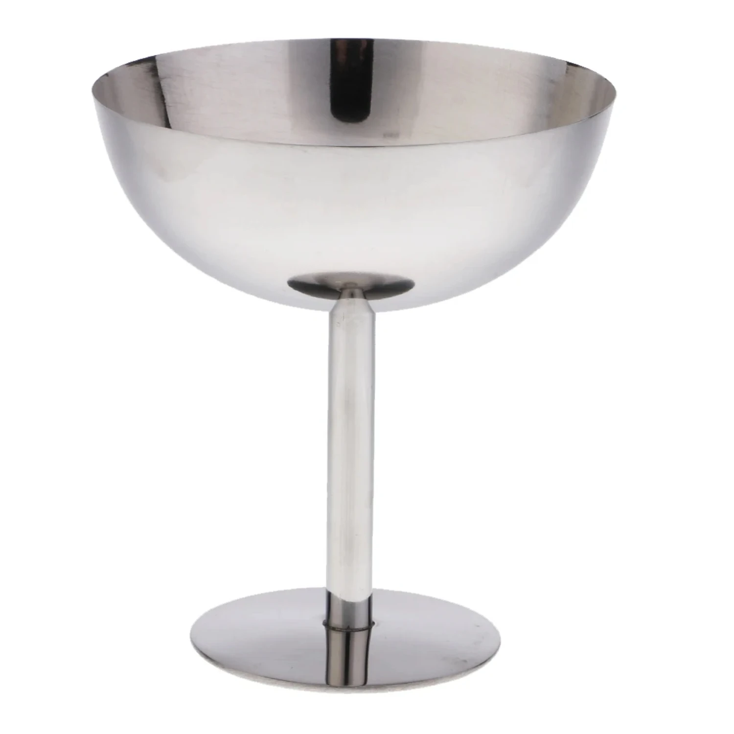 

Stylish 200ml Stainless Steel Dessert Sorbet Bowl Ice Cream Cup Tableware for Salad Bars Summer Party