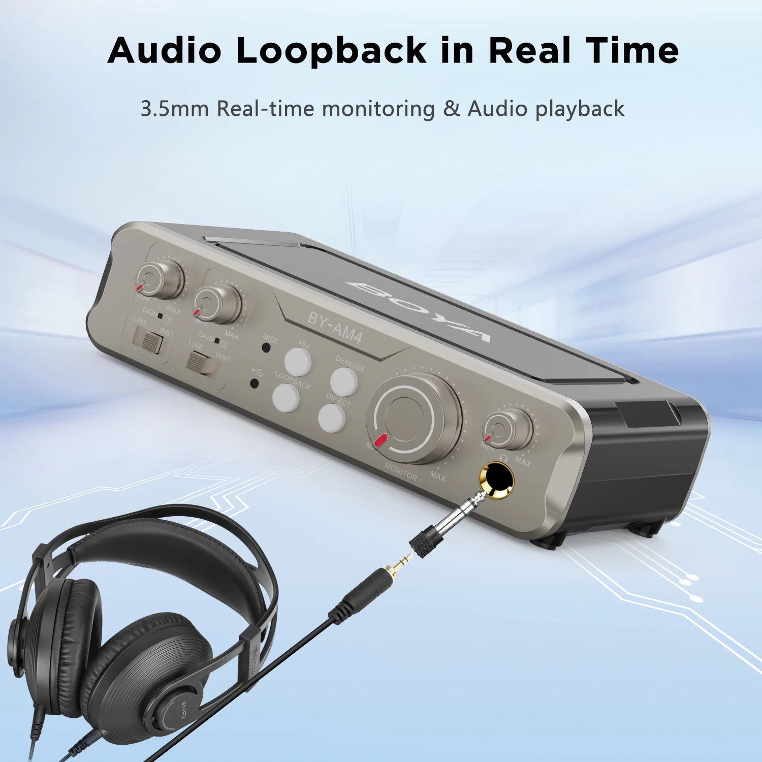 BOYA BY-AM4 Dual-Channel Audio - Audio Music By 评论和价格