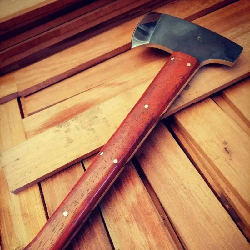 

Camping Axe Outdoor Firewood Hand Axe Decoration Collection Ax Cut Wood Splitting Survival Hatchet Logging Lumberjack Multitool
