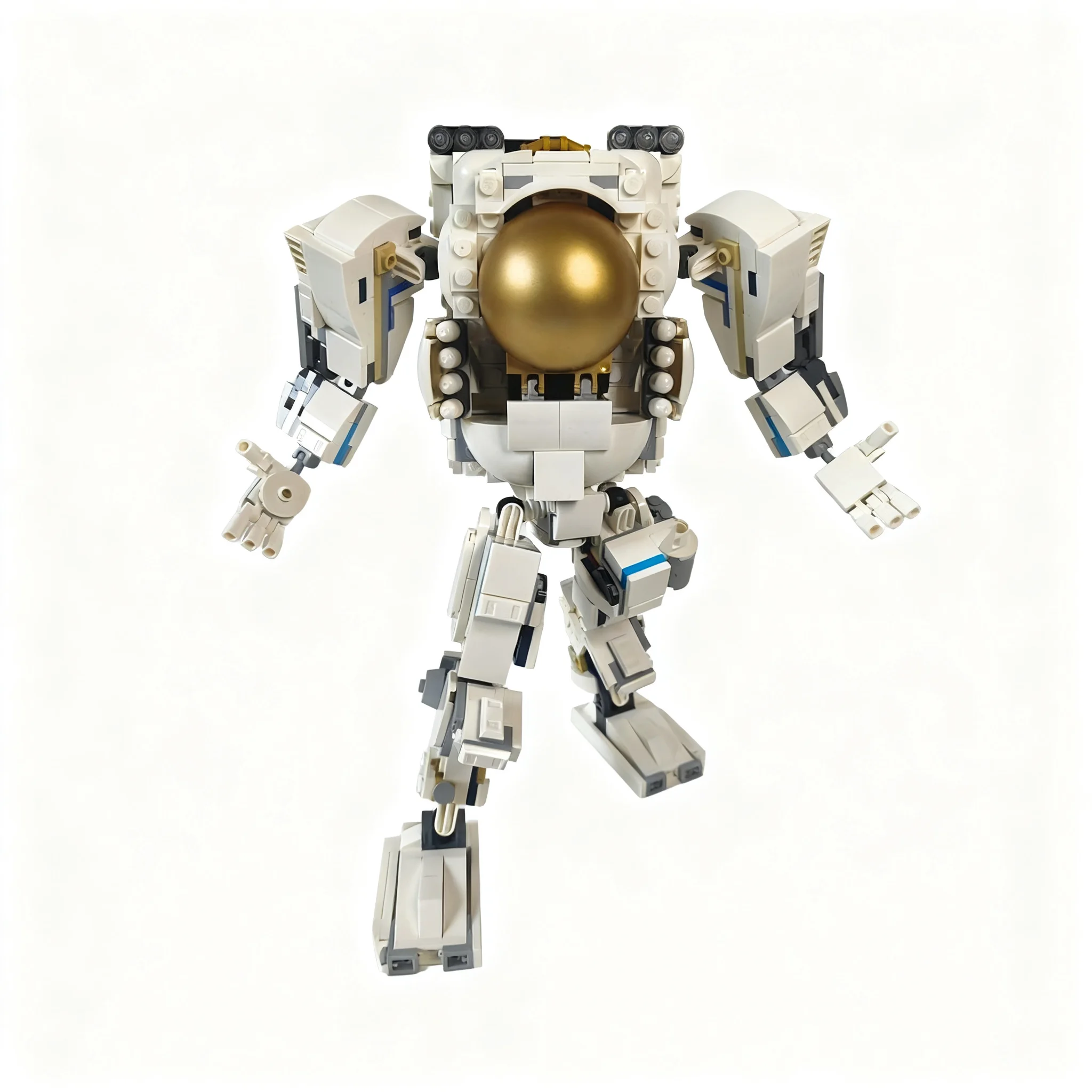 621pcs MOC Creator 3 1 Eureka Class Titan Space Astronaut Alternate Model Building Blocks Construction DIY Christmas Gifts Toy