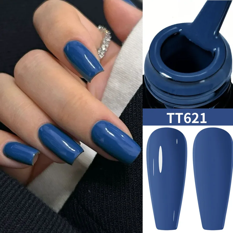 

TARTU 8ml blue gel nail polish, semi-permanent, suitable for home manicure DIY gift for girls