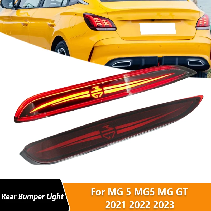 LED Rear Bumper Assembly Light For MG 5 MG5 MG GT 2021 2022 2023