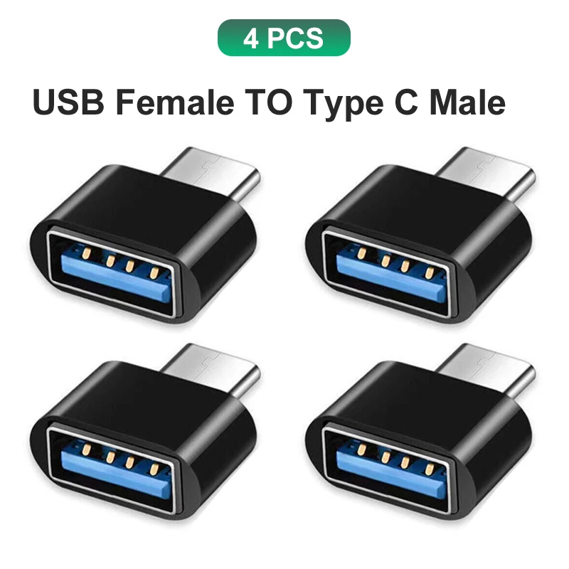 Nnbili Typ C zu USB Adapter 3.0 USB-C 3,0 Stecker otg eine Buchse Daten anschluss für MacBook Pro iPad Mini 6/Pro MacBook Air C Geräte