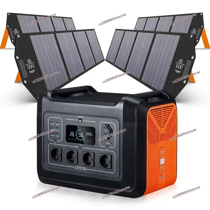 

3000w outdoor powerstation tragbare kraftwerk lifepo4 portable solar generator 110v power station 2400w energy storage battery
