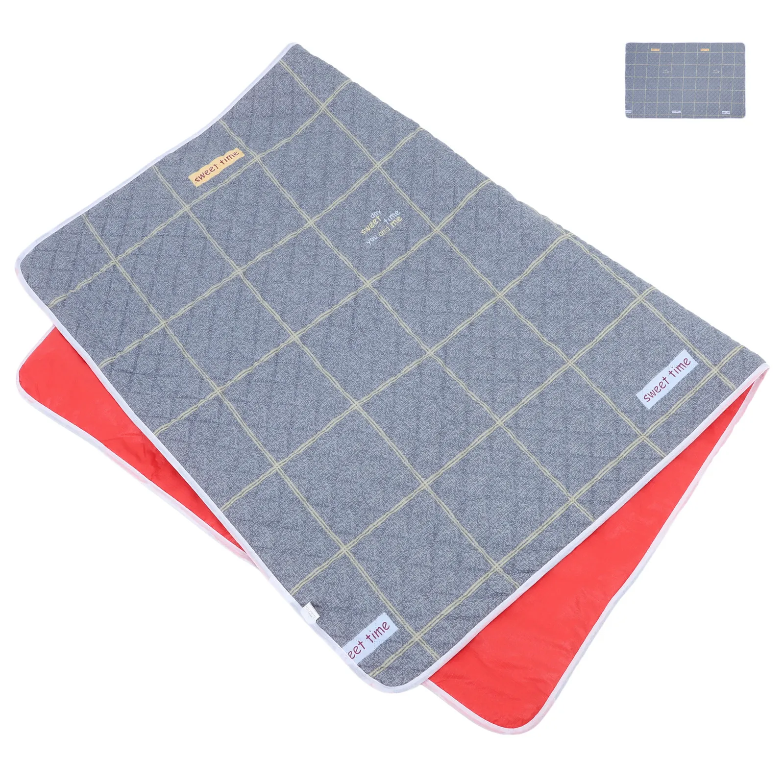 Washable Adult Bed Pad Reusable Incontinence Waterproof Mattress Protector Absorbent Pee Pad Bed Wetting Senior Protective Mat