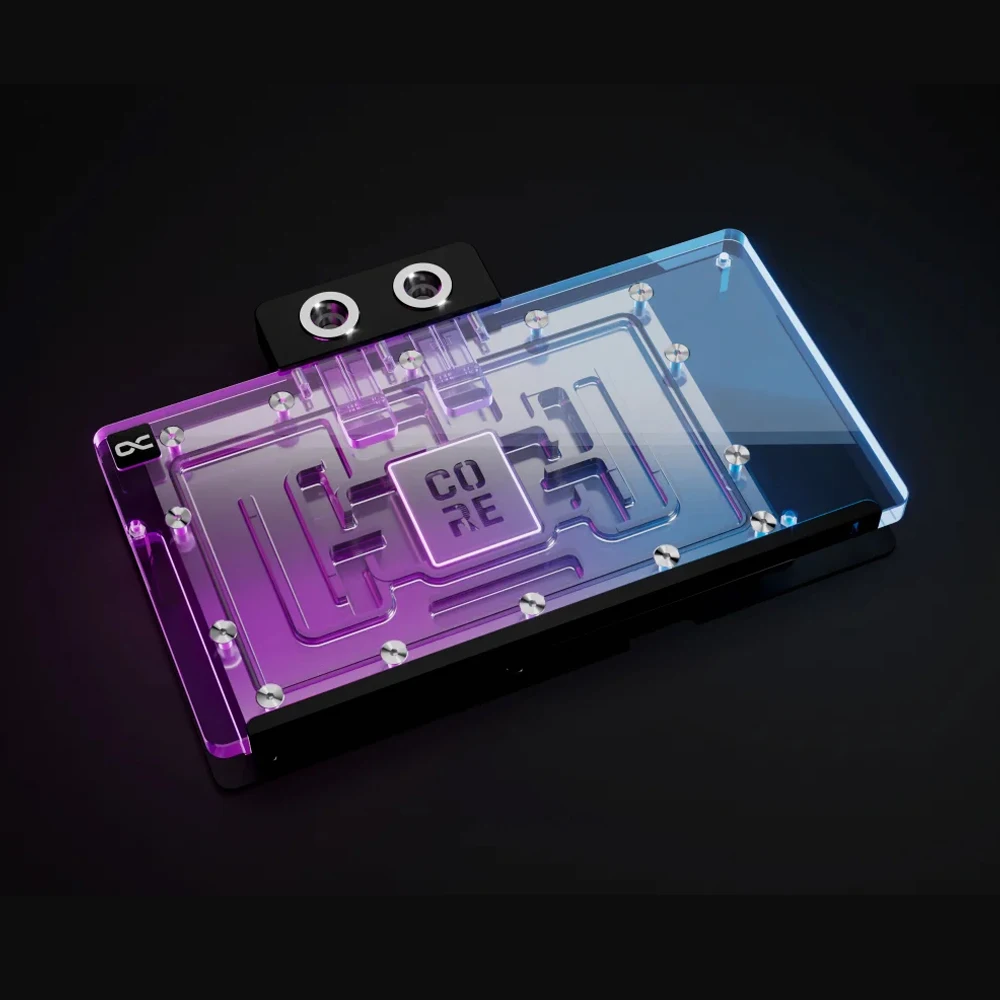 

Водяной блок Alphacool Core, совместимый с графическим процессором Gigabyte GeForce RTX 5090, GAMING, WINDFORCE OC 32G, кулер Aorus с задней панелью