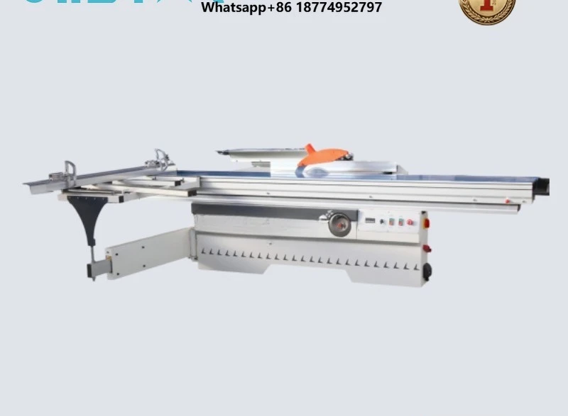 High-Accuracy Sliding Table Saw Machine for Woodworking Panels Cutting Home Workshop Machine Durable