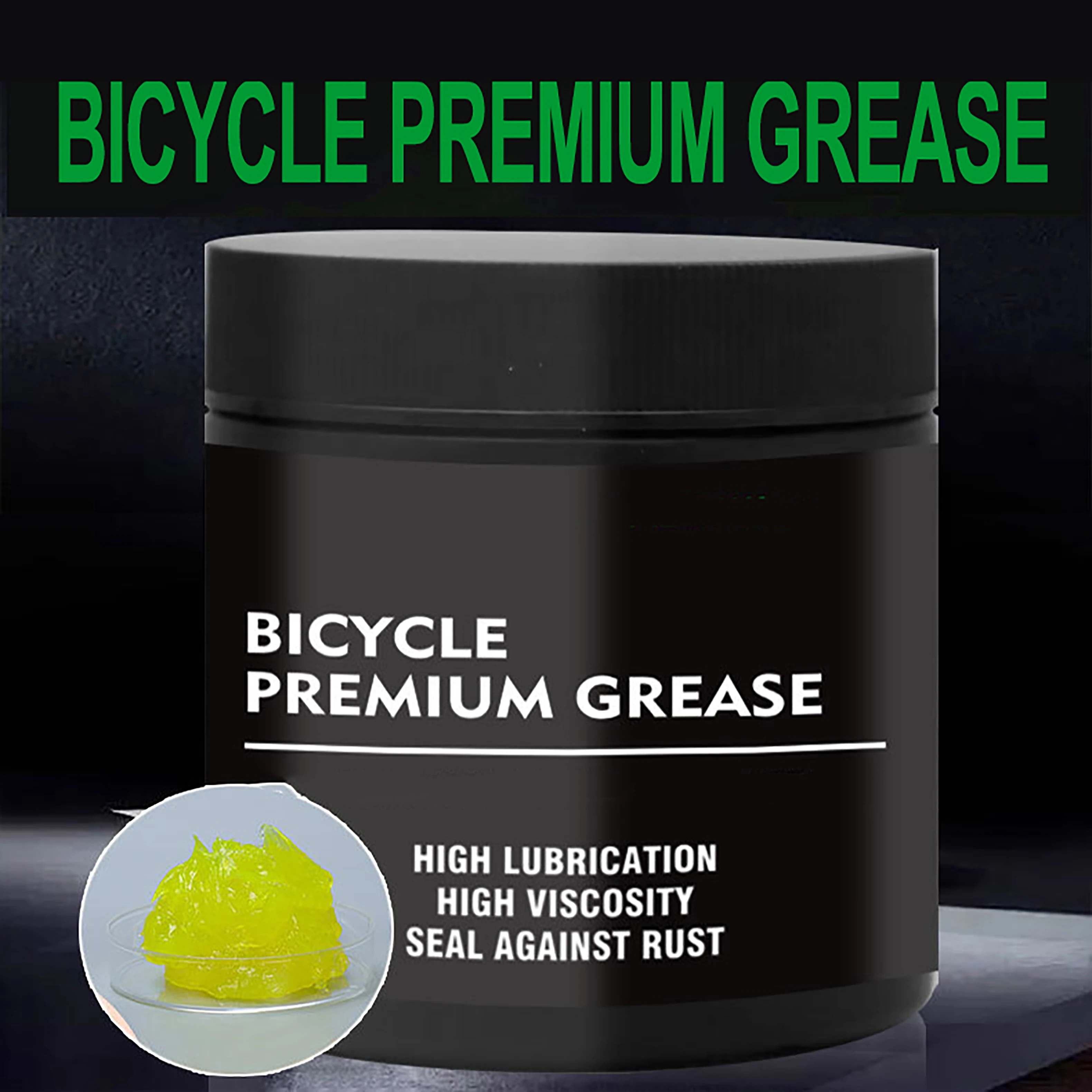 100g Bicycle Lubricating Oil For bike Green Effect Bearing Grease Hub Lubricants Lipid Elements