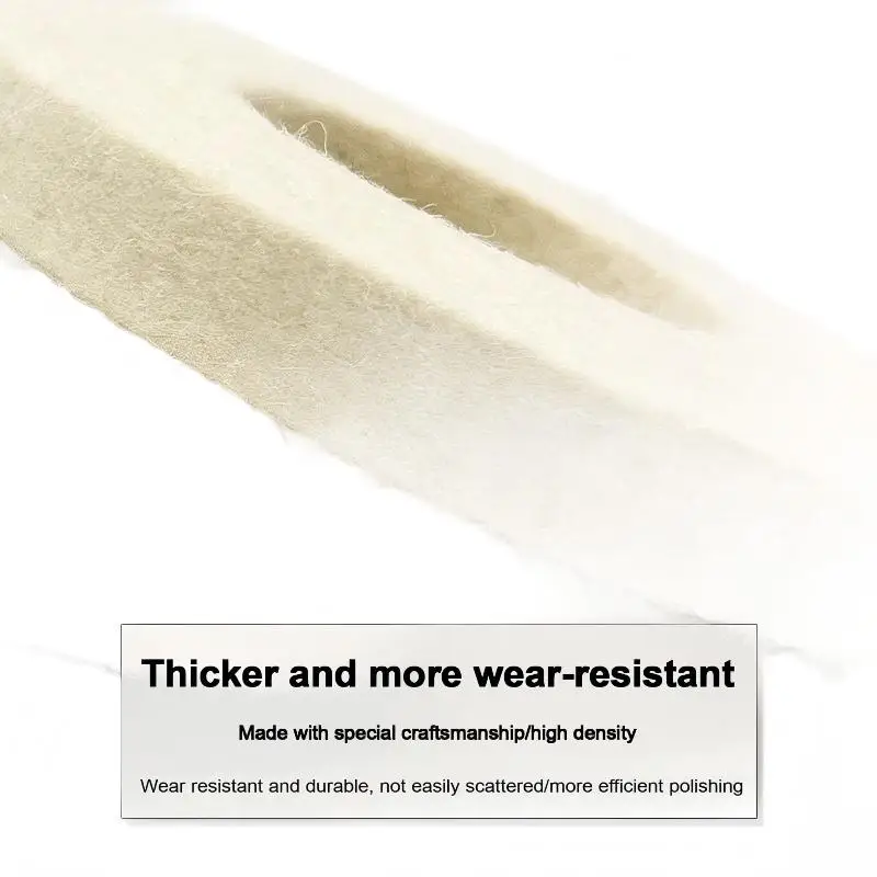 Wool wheel mirror polishing wheel wool ball thickening angle grinder polishing glass metal stainless steel stone polishing pad