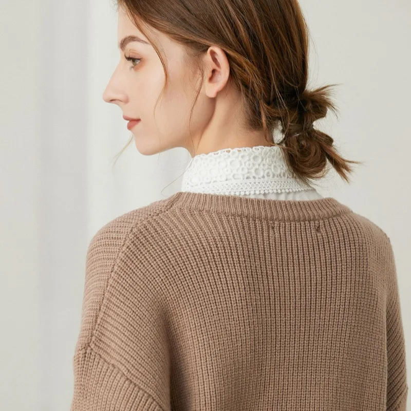 여성용 속이 빈 레이스 시폰 페이크 칼라, 반팔 셔츠 블라우스 스웨터 탈부착 가능한 셔츠 칼라 가짜 라펠 탑 칼라 장식