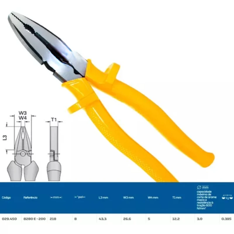Electrician Pliers & Test Pliers Set - Universal Professional Tools