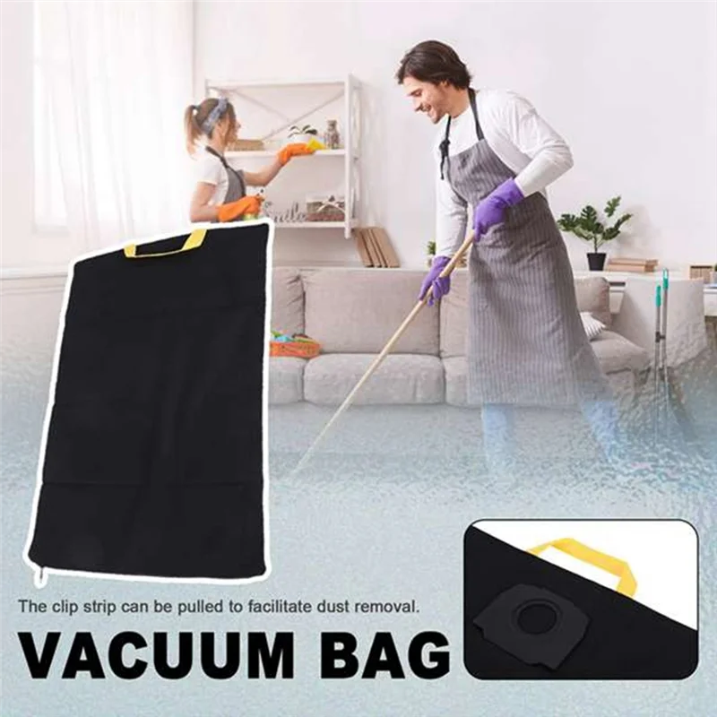 Sac à poussière de remplacement pour aspirateur Karcher WD4 WD5 WD6, 2 pièces, pièces détachées, sac filtrant lavable-CLIM