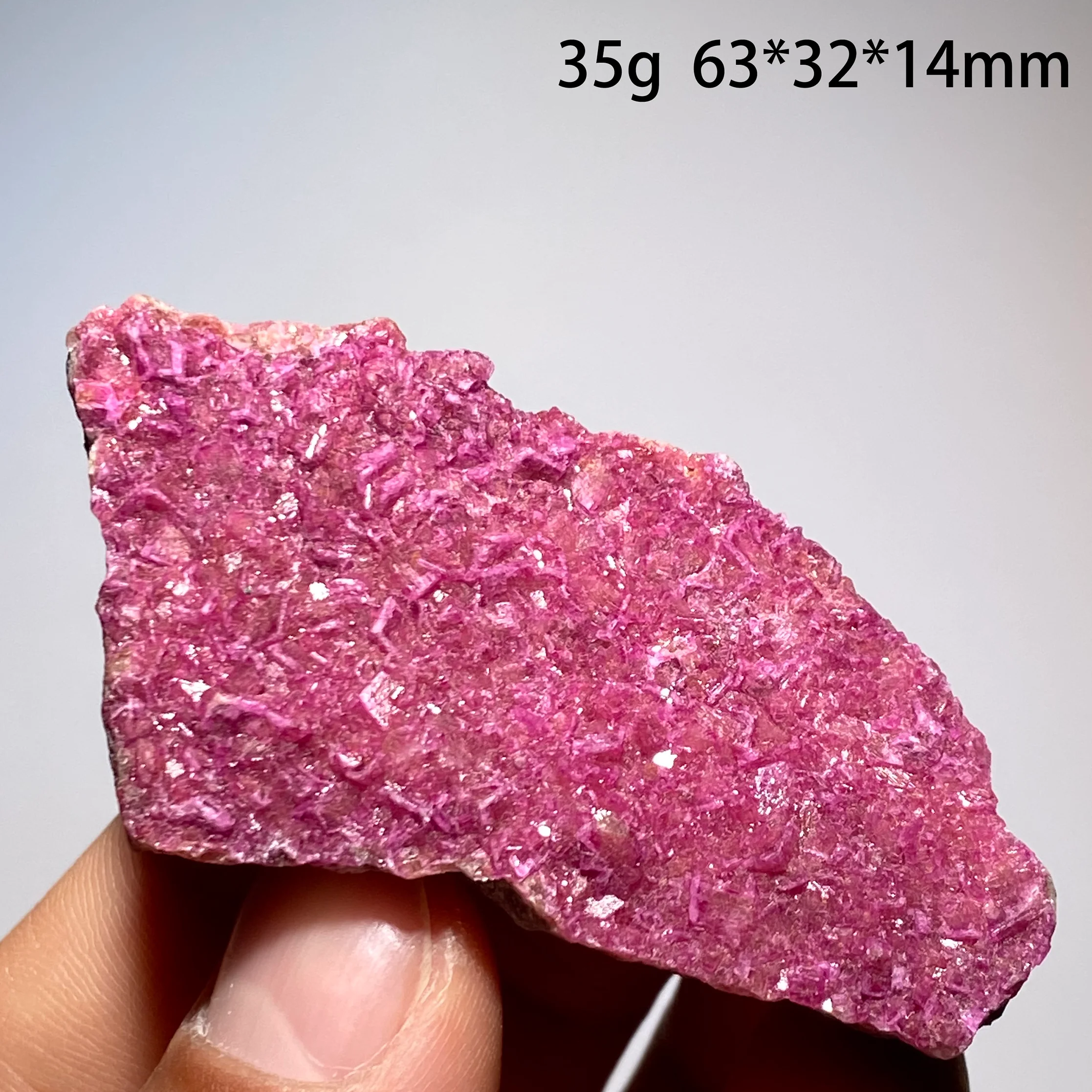 100% Natural Red Cobalt Calcite Crystal Specimen Energy Healing Meditation Home Decor Raw Stone Mineral Collection