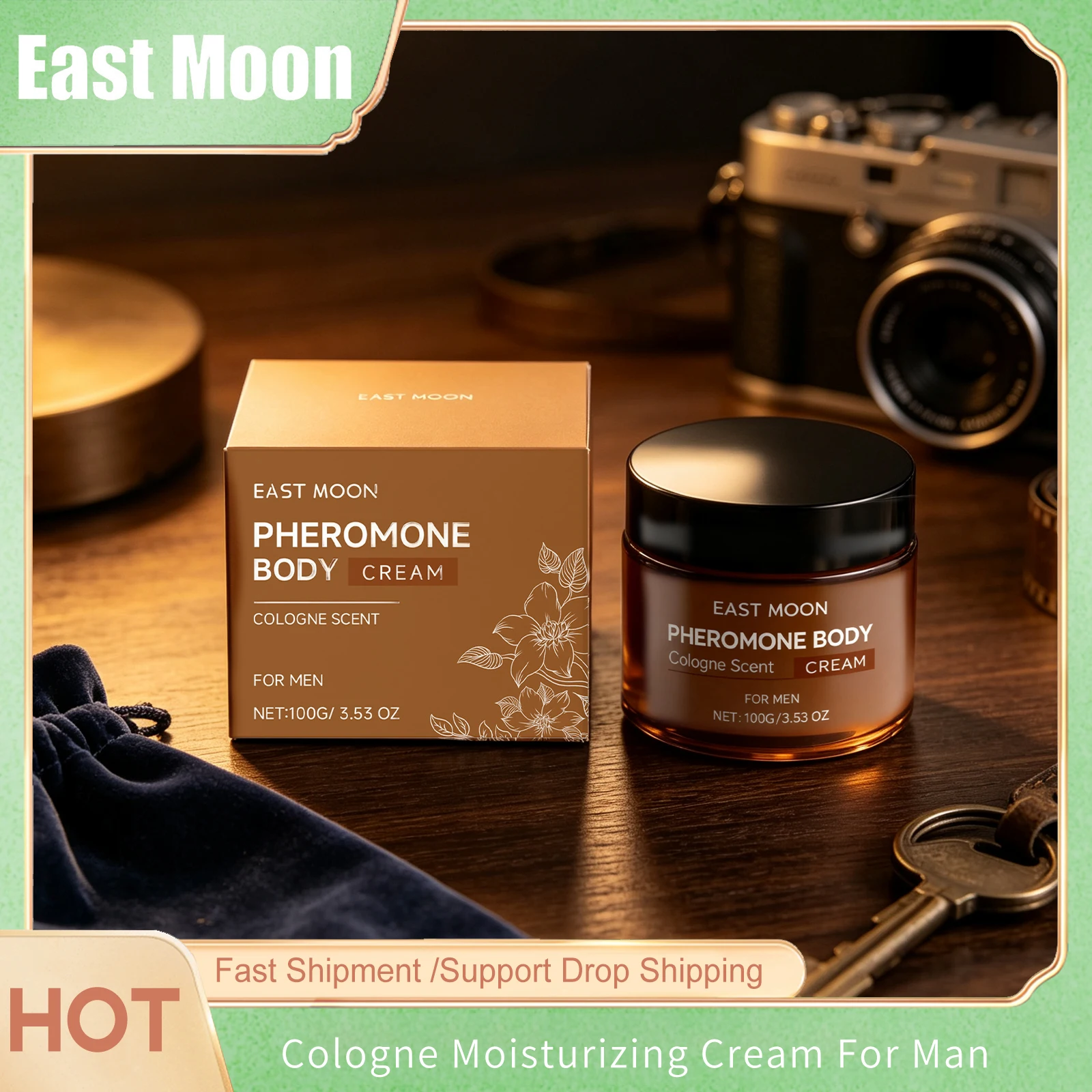 Perfume Fragrance Moisturizer - Lotion Pelembab Pria East Moon Meningkatkan