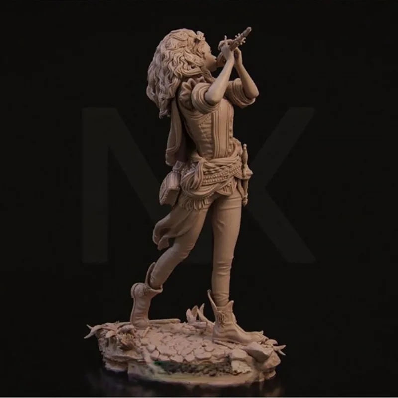 Figura de resina ensamblada a escala 1/24, Kit de modelismo, estatuilla Diorama, Kit de garaje de Hobby, sin montar, sin pintar