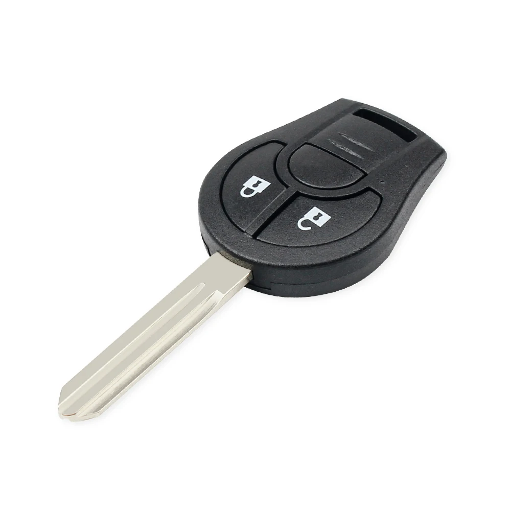 KEYYOU-carcasa de llave remota para Nissan Sylphy, cubo, Juke Rogue, Micra, Qashqai, Altima, Maxima, Sentra, Versa, 2/3/4 botones