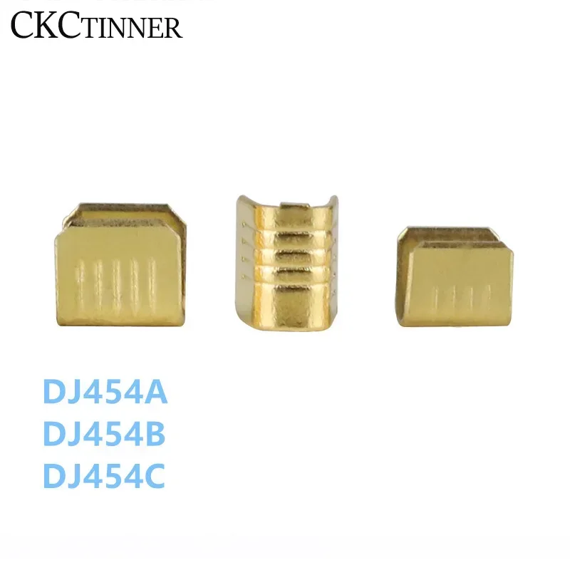 100pcs DJ454A/B/C U-shaped terminal tab cold inserts connectors / terminal connector cable / wire cable lug,1-2mm2