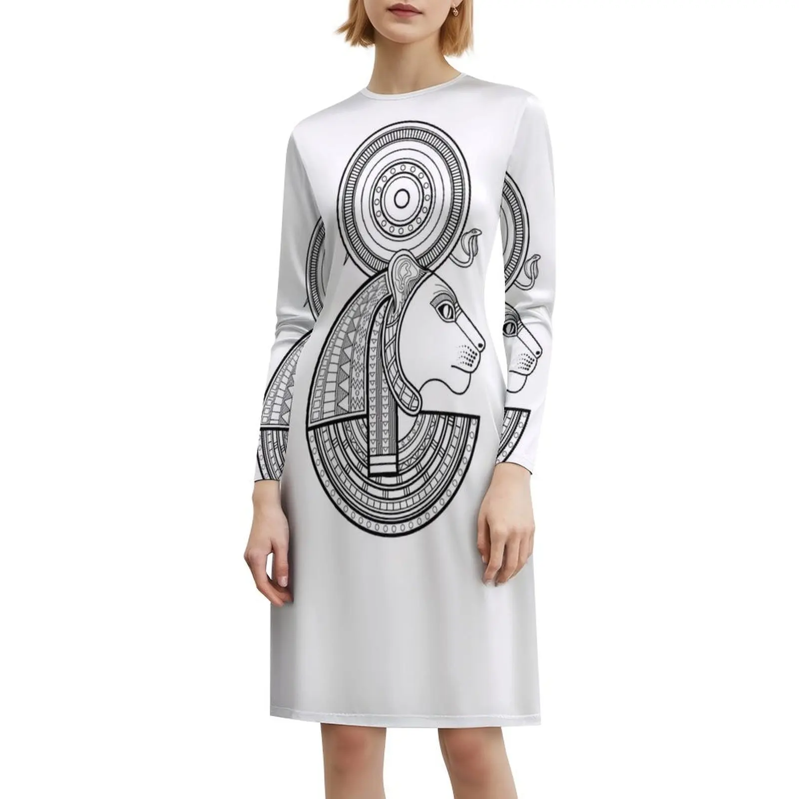 เซคเมต (สีดำ) ชุดเดรสสไตล์เกาหลีสำหรับผู้หญิง ชุดเดรสลำลองที่ดูสง่างามสำหรับงานปาร์ตี้หรือสวมใส่ในชีวิตประจำวัน แองเจิลส์ ออนลี่ แองเจิลส์ลีนลี่ เซคเมต