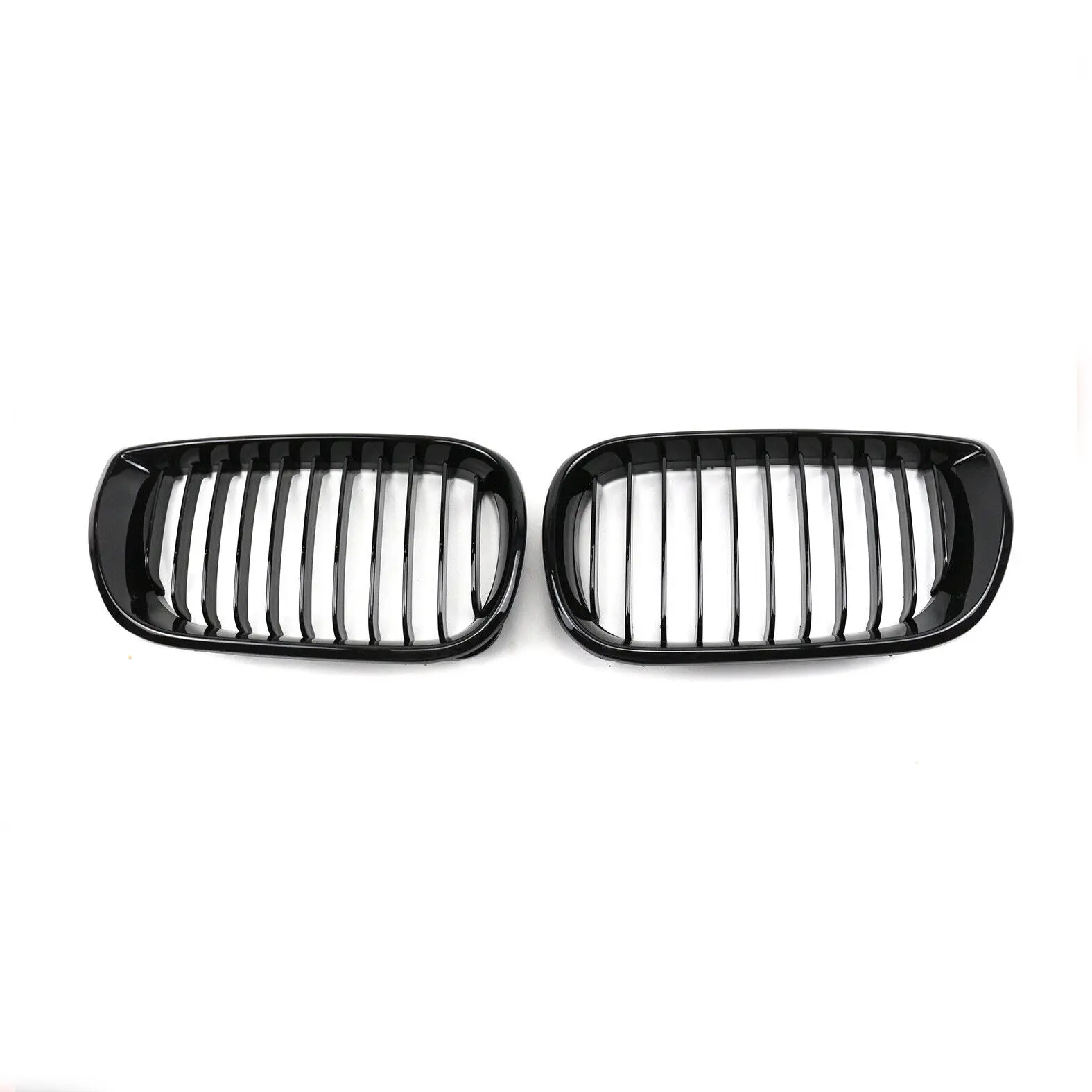 Single Slat Kidney Grill for BMW 3 Series E46 Sedan 325CI 330CI Coupe 2 Door 1999 2000 2001 2002 Car Front Bumper Racing Grille