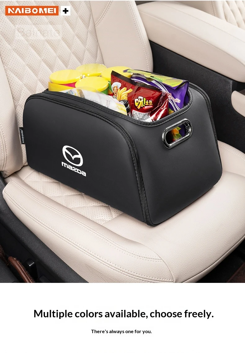 Für Mazda 2 3 5 6 Axela Atenza CX-30 CX-5 CX-8 CX-60 CX90, Kofferraum-Organizer Aufbewahrungsbox Tasche Auto-Innenraum-Aufbewahrungslösungen – Detail 3