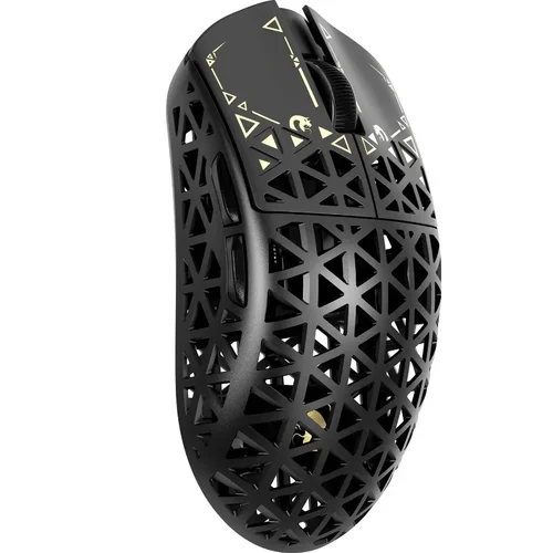 MAMBASNAKE x ATTACK SHARK R5 Ratón ultra inalámbrico para juegos de deportes electrónicos, ratón Bluetooth 8K trimodal, 39 g ligero PAW3950 42000 DPI