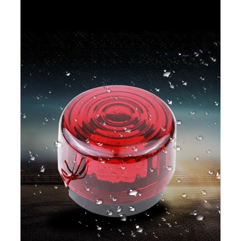 

For Vehicles Waterproof 12V LED Strobe Warning Light Red Flash Alarm Beacon Emergency Safety Signal Lamp Upgrade Accessories