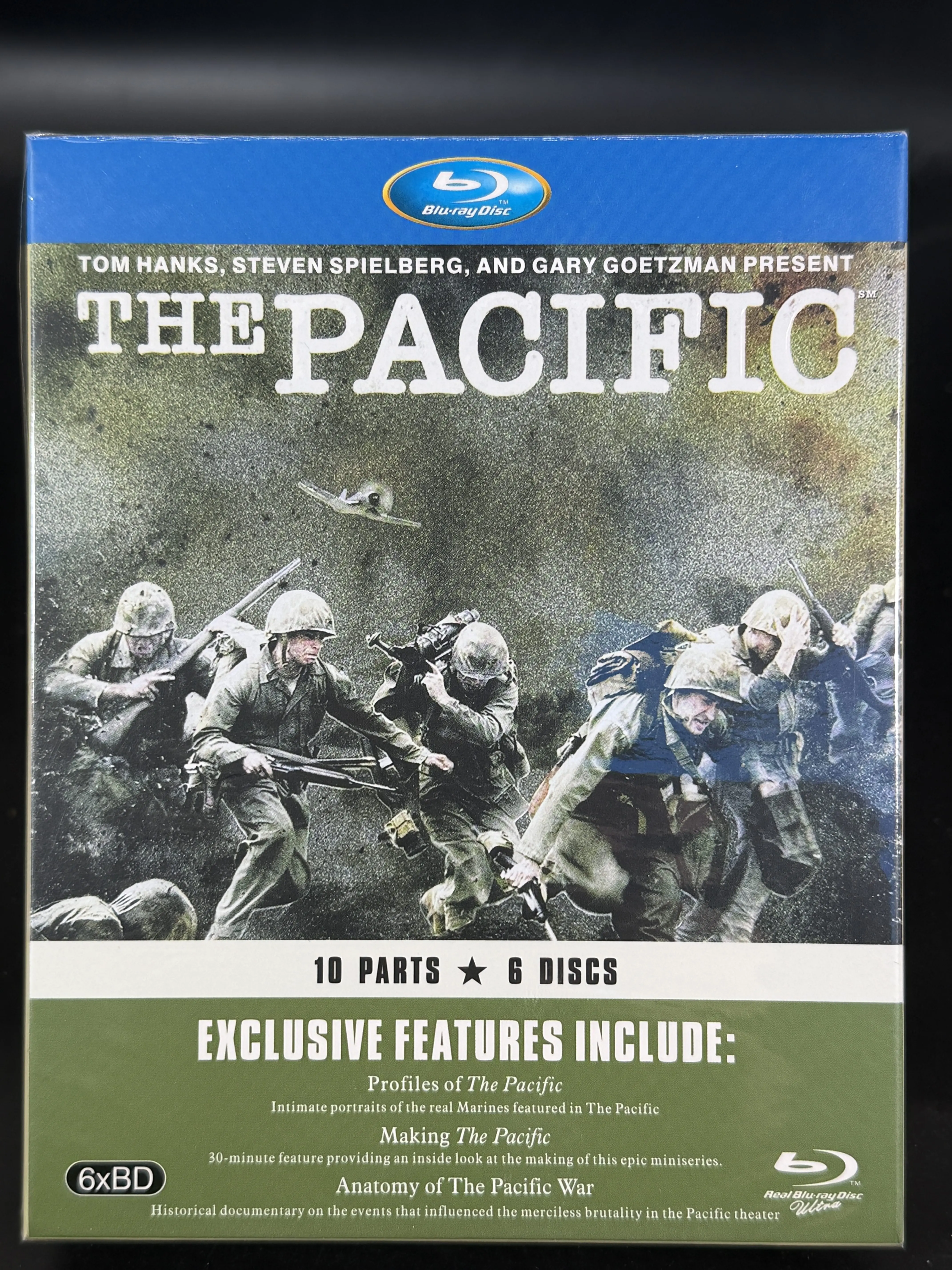 

Brand New BD Blu-ray High Definition The Pacific War Parts 1–6 6-Disc Set English and Mandarin Audio with Chinese Subtitles