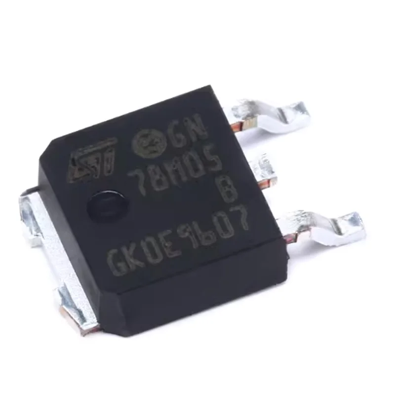

10 Brand New Original L78M05Abdt-Tr Silk Screen 78m05 Fixed Linear Voltage Regulator Chip To-252