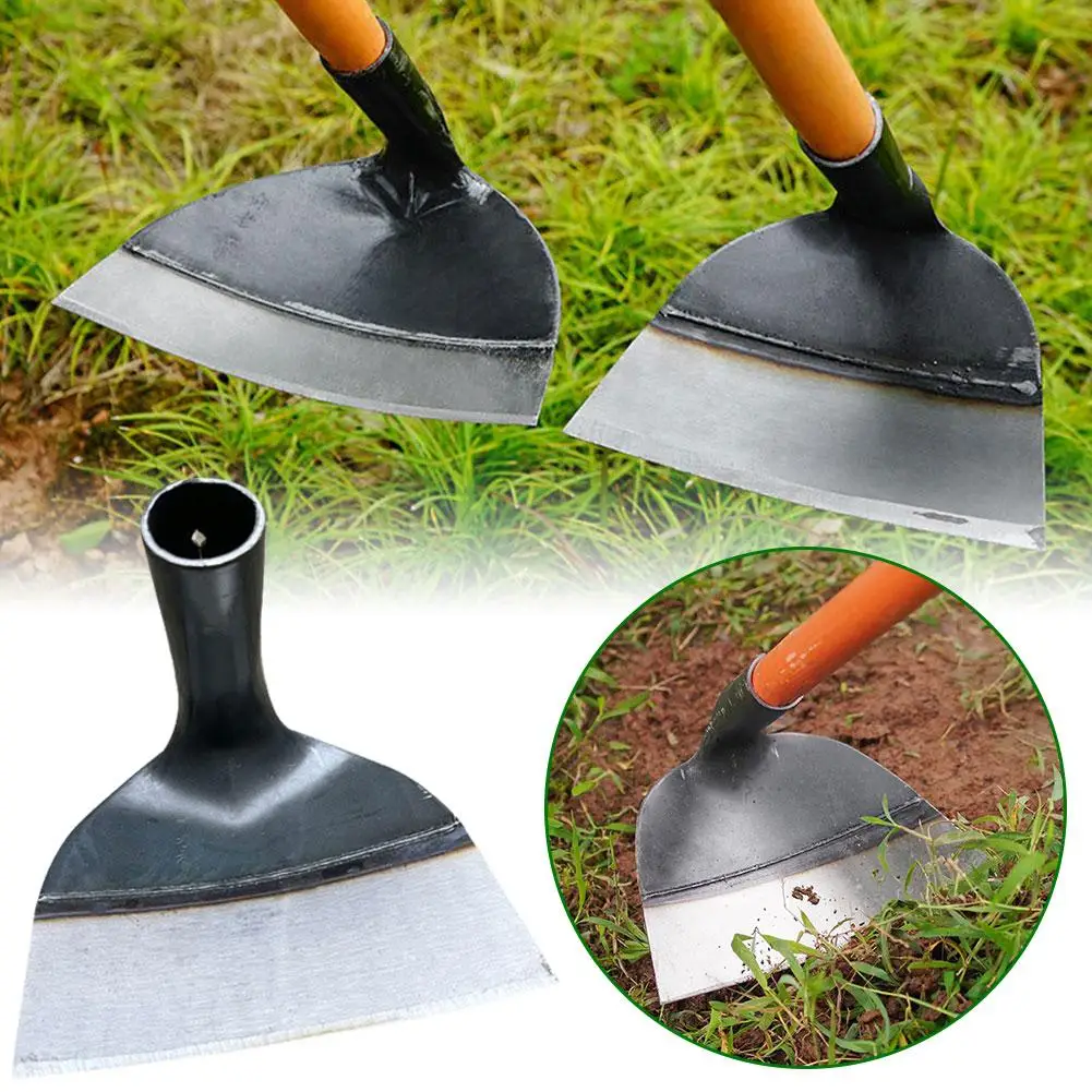 

Heavy-Duty Steel Farm Hoe Agricultural Weeding Hoe Planting Vegetable Gardening Loosening Soil Weeding Tools For Agricultur R5X7